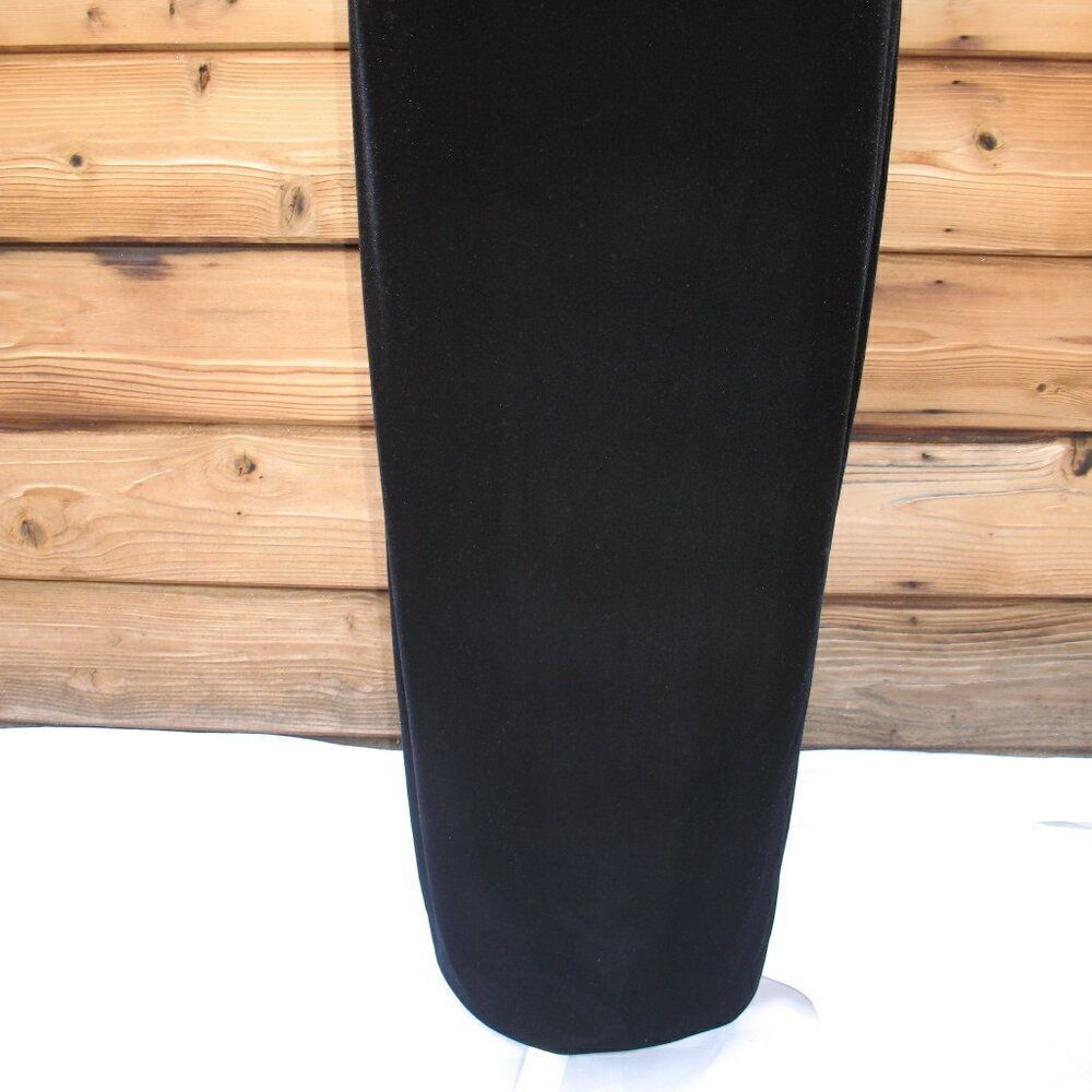 NWOT Sara Campbell Limited Edition Black Stretch Velvet Gown Dress - Picture 4 of 10